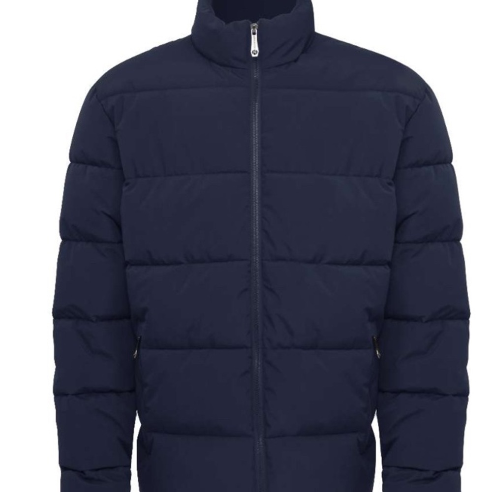 Men's Classic Navy Puffer Jacket